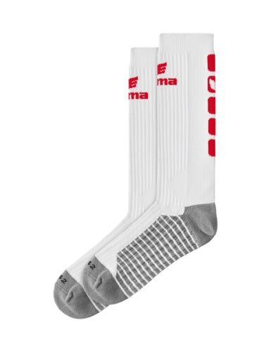 Erima CLASSIC 5-C sokken lang - wit/rood