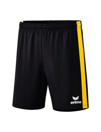 Erima Retro Star shorts - zwart/geel