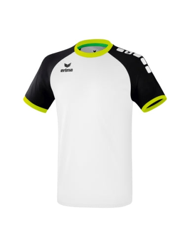 Erima Zenari 3.0 shirt - wit/zwart/lime pop