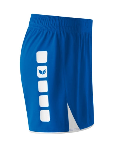 Erima CLASSIC 5-C short Dames - new royal/wit