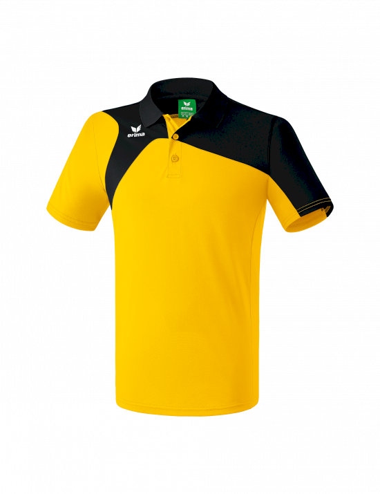 Erima - Club 1900 2.0 polo - geel/zwart - XXXL