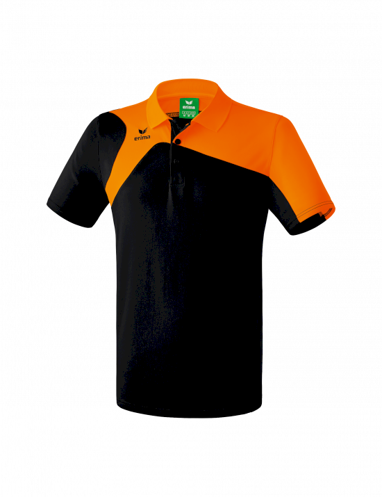 Erima - Club 1900 2.0 polo - zwart/oranje - XXXL