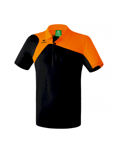 Erima - Club 1900 2.0 polo - zwart/oranje - XXXL